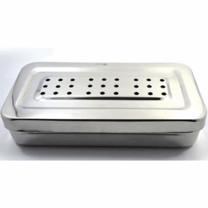 Caja Esterilizadora Lisa con Puntos